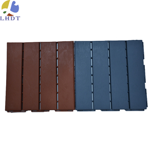 Piastrelle per esterni in plastica composita per Patio da giardino pavimenti fai da te pavimenti in piastrelle resistenti all'acqua in grigio - Product Image 6