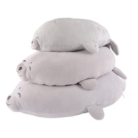 En gros : Coussin de câlin en peluche en forme de phoque, jouet en peluche personnalisé, certifié CE CPC, en stock