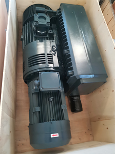 Bombas de vacío de aire de paletas rotativas de 10HP 7.5KW con sellado de aceite, 302m³/h, 0.1mbar~0.5mbar, lubricación por aceite, modelo W1.302, para funcionamiento en seco - Product Image 1