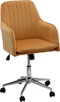 Chaise de salle à manger de cuisine moderne de refroidissement ergonomique 360 roues antidérapantes rotatives fauteuil de détente rembourré en velours pour salle d'étude