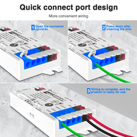 Pengontrol LED Digital ESP32 WLED dengan Port Unduh UART Tipe-C