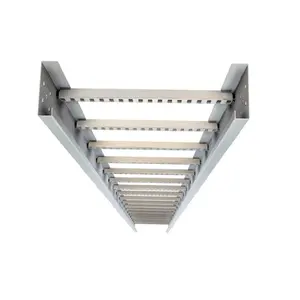 Prachtige Details Roestvrijstalen Aluminium Metalen Ladder Type Geperforeerde Kabelgoot Ladder