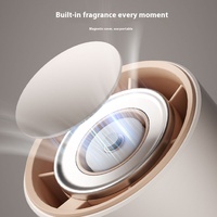 3000 mAh Usb portable mini portable étudiant extérieur affichage numérique diffuseur de parfum charge ventilateur électrique de bureau