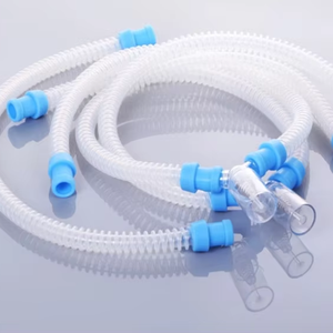 Suministro médico Silicona Reutilizable Corrugado Anestesia Circuito de respiración - Product Image 4