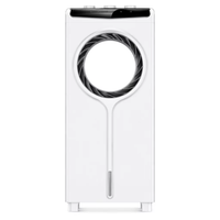 Ventilateur sur pied sans pales de haute qualité, à économie d'énergie, à commande numérique, couleur blanche, pour usage domestique