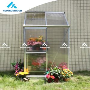 Cadre en aluminium <span class=keywords><strong>Mini</strong></span> <span class=keywords><strong>Serre</strong></span> de jardin d'intérieur Petite <span class=keywords><strong>serre</strong></span> transparente Lean Conservatory Nature Facilement Assemblé Hobby <span class=keywords><strong>Serre</strong></span> PC - Product Image 2