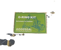 O-Ring-Set NBR FKM PTFE O-Ring-Sortiment Metrisches O-Ring-Set Gummi-Dichtungsringe für Maschinen- und Hydraulikreparatur