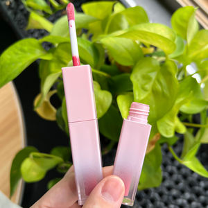 Brillo Labial Dos en Uno de Marca Privada, Tubos Vacíos de Brillo Labial Resistente al Agua, Envases de Brillo Labial Vegano de Larga Duración - Product Image 5