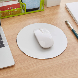 <span class=keywords><strong>Tapis</strong></span> <span class=keywords><strong>de</strong></span> <span class=keywords><strong>Souris</strong></span> Rond en Métal Ultra Fin 2mm Double Face Étanche en Alliage pour <span class=keywords><strong>Apple</strong></span> MacBook - Vente Flash - Product Image 1