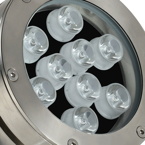 Fuente de <span class=keywords><strong>piscina</strong></span> de aluminio de acero inoxidable, luz <span class=keywords><strong>LED</strong></span> subacuática, impermeable IP68, 316L, 6W - Product Image 6