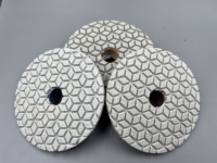 Disques de polissage de qualité supérieure en quartz, marbre et granit, à 3 étapes, de grade abrasif moyen, pour pierre