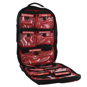 आपातकालीन मॉड्यूलर चिकित्सा प्राथमिक चिकित्सा पाउच सामरिक बैग