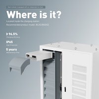 Borne de recharge rapide pour véhicules électriques BENY IP55 21 pouces à écran tactile, 240 kW à 360 kW, montée au sol, chargeur DC pour voitures électriques