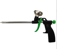 Pistolet à main de distribution de mousse de polyuréthane robuste avec poignée colorée ou pour outils à main de surface de revêtement en téflon