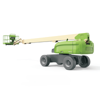 Plateforme élévatrice mobile CE à flèche télescopique/articulée hydraulique, 4 roues motrices, pour travaux en hauteur
