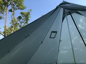 Tipi sıcak çadır soba Jack aile açık kamp çadırı açık seyahat yürüyüş kamp dört mevsim çadır hafif naylon