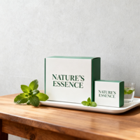 Boîte d'expédition sur mesure pour l'emballage de compléments alimentaires et l'expédition e-commerce, emballage de vitamines, boîte écologique