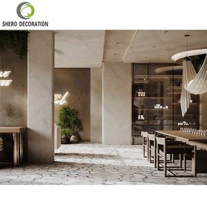 Diseño Interior de Alta Gama para Barberías, Exhibidores de Alta Calidad para Salones de Belleza, Diseño Interior de Sección de Spa, Mostrador de Caja con Iluminación LED - Product Image 1