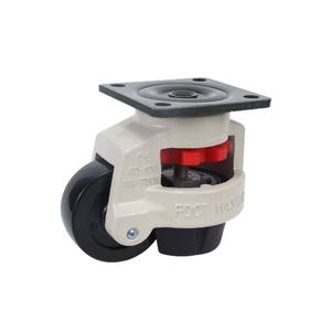 Ruedas de Placa de Goma y Nylon con Soporte OEM de <span class=keywords><strong>Fuma</strong></span>, Modelos 40F/60F/80F/120F/40S/60S/80S, Ajuste Horizontal, Giratorias, Accesorio Genérico - Product Image 2