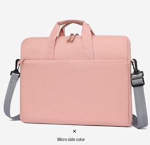 Sac pour ordinateur portable imperméable et antichoc, sacoche portable à bandoulière, 15,6 pouces, pour bureau, hommes et femmes, sacoche d'affaires personnalisée - Product Image 3