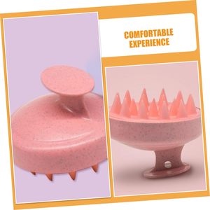 Sustainable Hair Care Tool Natural Material Coconut Fiber <b>Scalp</b> <b>Massager</b> Coconut-Shell Eco-Friendly Detangler Massage Hair Brush - Product Image 3