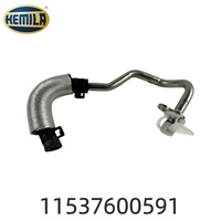 HEMILA Suku Cadang Kendaraan 11537600591 Pipa Saluran Oli Pendingin Turbocharger Kompatibel dengan BMW F20 Seri 1
