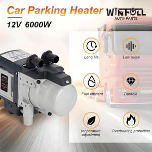 Nouveau chauffe-eau diesel Winfull 12V 6KW avec thermostat, télécommande et affichage numérique pour le préchauffage du moteur - Product Image 6