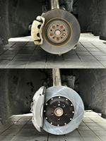 Kit de Freinage Amélioré pour Voiture : Étriers GT6 à 6 Pistons avec Disques de Frein 355/380/405mm pour Infiniti FX, Q50, Porsche 718, VW Scirocco, CC, Highlander