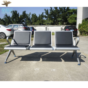Vendita diretta moderna 3/4/5 posti all'aperto sala d'attesa sedia Guangdong fabbrica durevole in acciaio inox per scuole palestre banche - Product Image 5