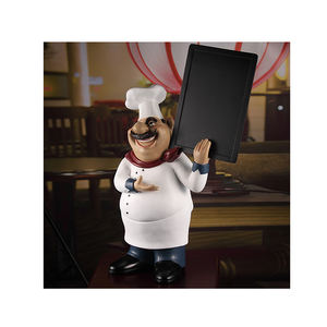 Figura personalizada de bienvenida para <span class=keywords><strong>chef</strong></span>, escultura de resina para restaurante, estatua de fibra de vidrio, para Pizza y <span class=keywords><strong>Chef</strong></span> - Product Image 1