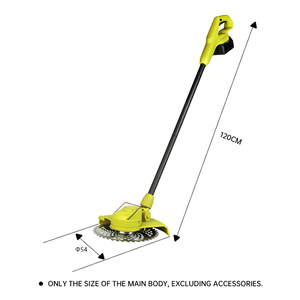 21V công suất cao không dây điện cỏ tông đơ 12-inch cắt đường dẫn cho tự làm cỏ & vườn bảo trì Điều kiện Mới Lưỡi kim loại - Product Image 5