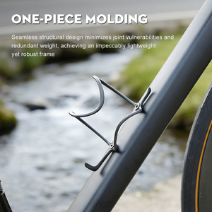 TOSEEK UD Portaborraccia Nero Opaco per Bici da Strada, Interasse Fori 6.3cm / 2.48 Pollici, Compatibile con Portaborraccia OEM - Product Image 5