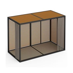 Auvent en aluminium à lames orientables ACE, facile à assembler, pour terrasse, couverture de patio, toit de carport, kits d'auvent, pergola, design Lou - Product Image 5