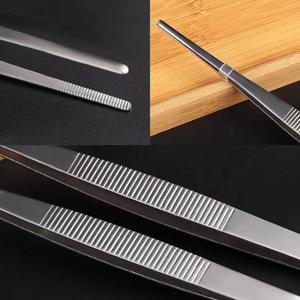 Pincettes en acier inoxydable de 12,5 cm avec pointe dentée et texture antidérapante pour usage domestique et bricolage - Product Image 5