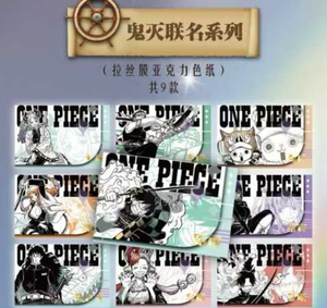 All'ingrosso un pezzo di carta colorata serie collezione rara carta Luffy Zoro Nami Robin giochi da tavolo carte da gioco regali per bambini - Product Image 6