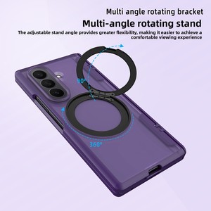 L'usine Huanmin propose un support magnétique 2-en-1 au toucher soyeux, compatible avec le Samsung Z Fold8 Ultra, et c'est un produit très prisé. - Product Image 3