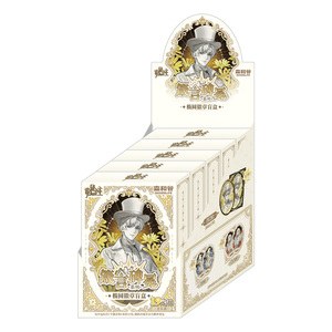 30 boîtes en gros de cartes de collection Animation CardFun Série Monument Couronne Seigneur des Mystères, boîte mystère de badges ovales, approvisionnement en direct - Product Image 1