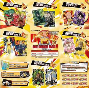 <span class=keywords><strong>KAYOU</strong></span> nouveau One Punch Man jeu carte à collectionner pour enfants Rare personnage d'anime Saitama Genos Battle Collection BP CCG cartes jouets cadeau - Product Image 1