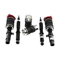 Kit de suspension pneumatique pour Volkswagen BORA MK4 (1999-2005) avec amortisseurs pneumatiques et ressorts à soufflets pour conversion à suspension pneumatique
