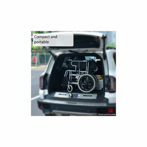 HOT Sale No Metal Plastic Wheelchair Best Waterproof Manual Shower Wheel Chair - Product Image 1