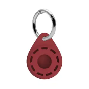 Étui en Silicone avec Logo personnalisé, 100 pièces, porte-clés, porte-clé, étiquette à Air