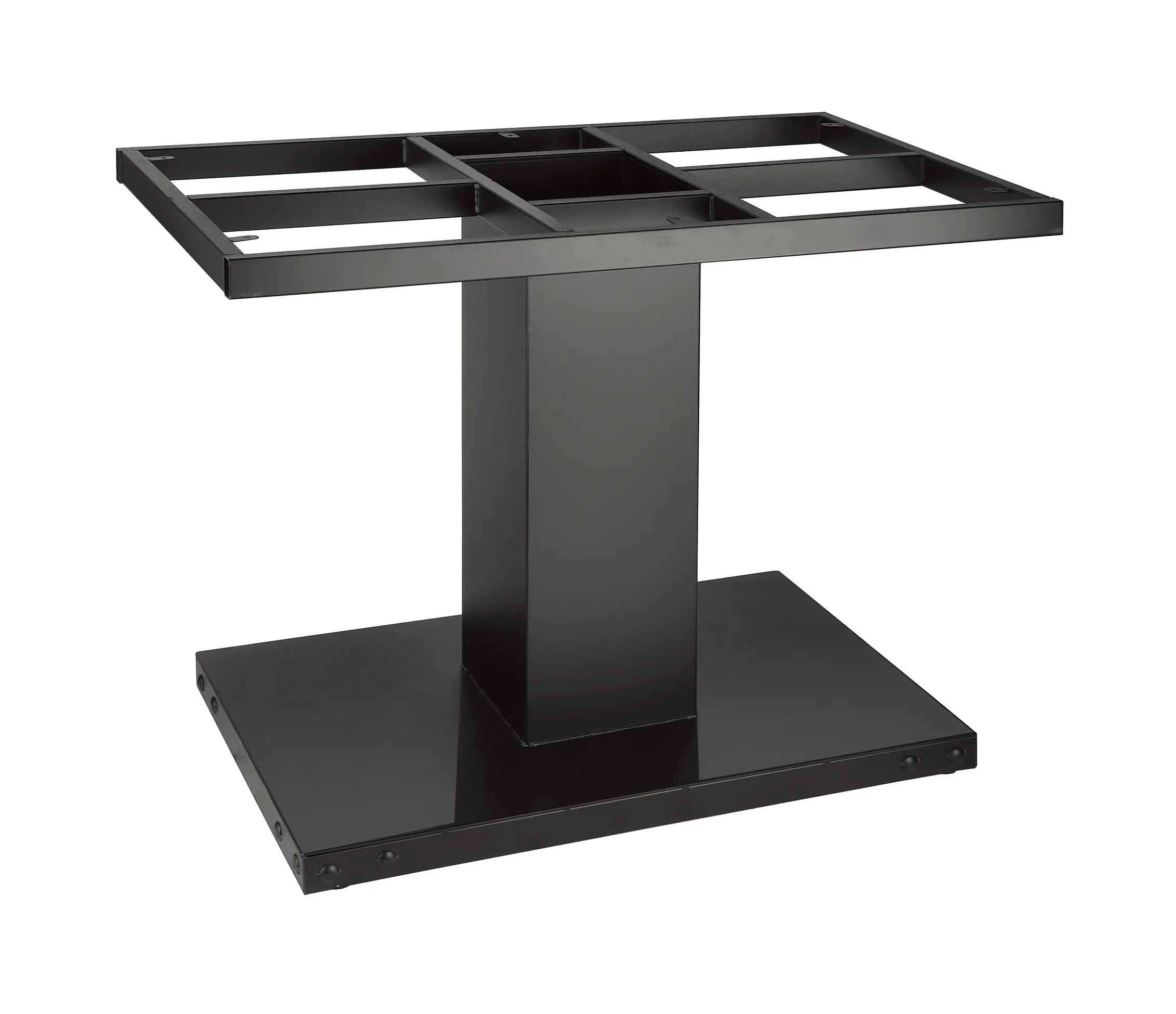 Altura contador bronze pedestal bar perna metal jantar pernas oval mesa medíocre base para a mesa de café