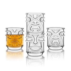 340 ml Tiki vaso Conjunto de 4 cuatro diseños Kanaloa Lono Ku Kane - Product Image 5