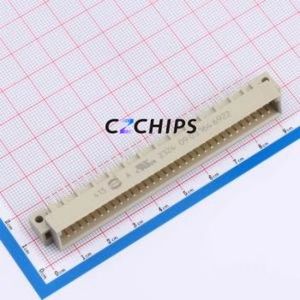 9031646922 Board-to-Board & Backplane Connector Through hole Component (THT),P=2.54mm Connector 2.54mm Through Hole 3 Gold - Product Image 1