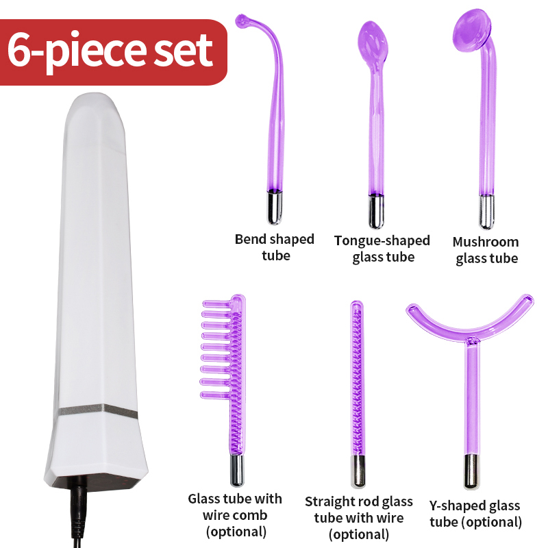 White (Purple Light-6 glass tubes)