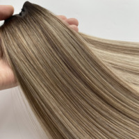 2026 Haiyi Hair Prix de gros Genius Weft, cuticules alignées, double tirage, sans perte de cheveux, sans emmêlement, Genius Weft sans couture