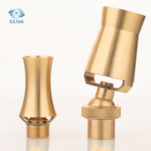 Buse de <span class=keywords><strong>fontaine</strong></span> de piscine extérieure en laiton de haute qualité, en bois de cèdre, forme de tour de glace, pour les caractéristiques aquatiques des parcs et des jardins, direct - Product Image 1