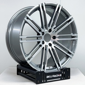 Jantes forgées BZY 5x130 pour <span class=keywords><strong>Porsche</strong></span> Macan <span class=keywords><strong>S</strong></span>, Cayenne, Panamera, <span class=keywords><strong>Taycan</strong></span>, 19, 20, 21, 22 pouces, jantes en alliage décalées - Product Image 3