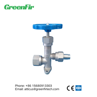Vanne à boisseau sphérique cryogénique à embout de raccordement |   Vanne à corps plein à faible température avec enveloppe isolante MSS SP-134 pour service de soufre liquide / bitume cryogénique