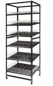 Auto Front Gravity Cooler Shelf Pusher Heavy Duty Roller Shelf Organizer <b>for</b> Walk-in Cooler Beverage Display - Product Image 1